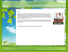 Tablet Screenshot of kingsmanor.org
